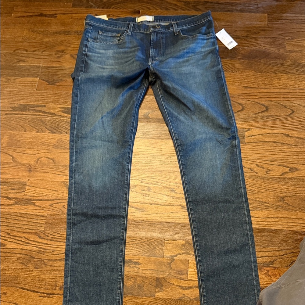 J Brand Men's Slim Straight Jeans in Blue Wash